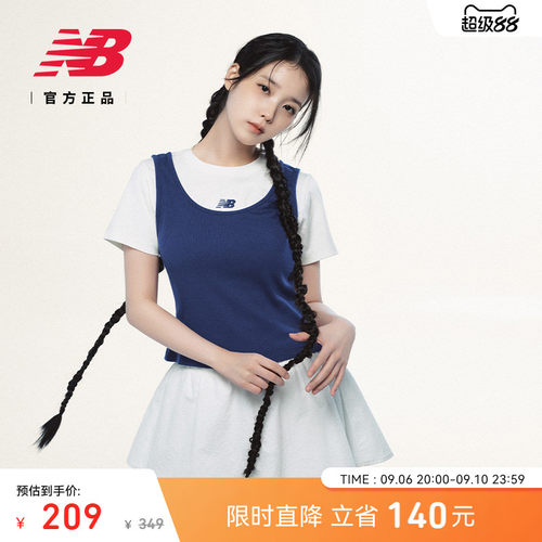 NewBalance女款短袖T恤