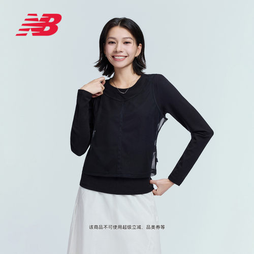 NB官方正品女款运动长袖T恤