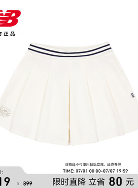 New Balance NB官方26新款女士潮流舒适运动女针织短裤WB61Q9UN