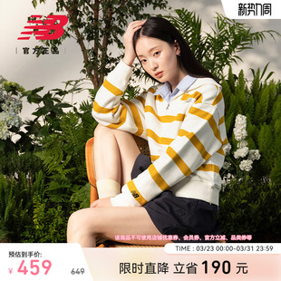 女款 New 26年新款 NB官方正品 百搭休闲运动卫衣WT61I6T6 Balance