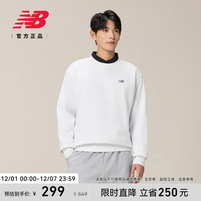NewBalance舒适长袖套头衫