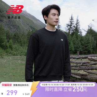 预售|New Balance NB26新男休闲简约长袖卫衣套头衫MT62Y5EA