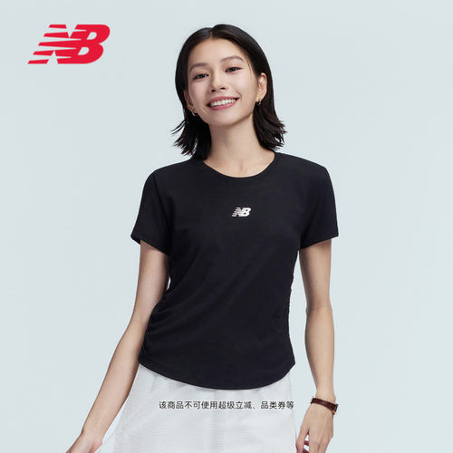 NB官方女款夏季舒适运动短袖T恤