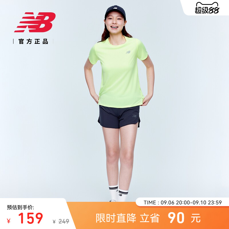 NewBalance女款短袖T恤图片