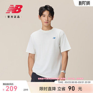 舒适潮流百搭休闲圆领短袖 New 男士 NB官方正品 AMT52312 Balance