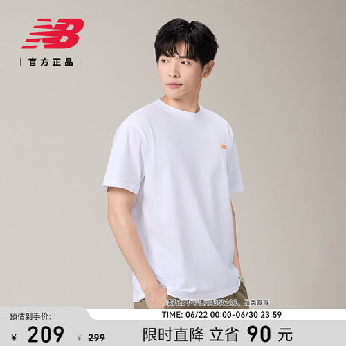 NEWBALANCE男款短袖T恤