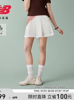 New Balance NB官方26年新款夏季女士运动透气防泼水短裤WB61A53F