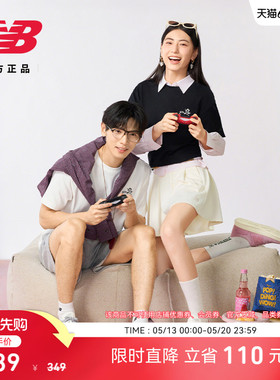 New Balance NB官方正品男女休闲舒适潮流百搭圆领短袖AMT52351