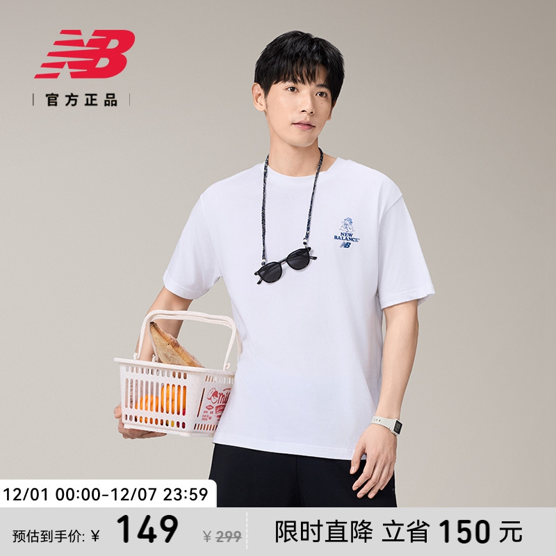NEWBALANCE圆领短袖T恤