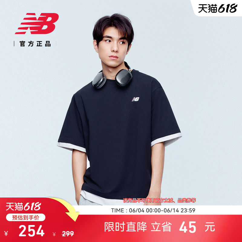NewBalance男短袖T恤