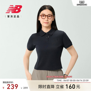 New NB官方女士休闲经典 潮流百搭舒适POLO短袖 NFF27032 Balance