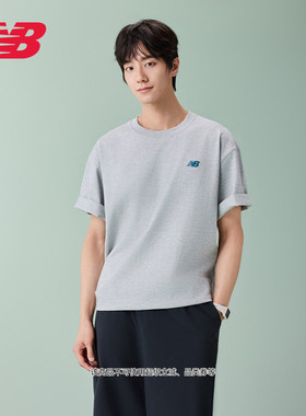 New Balance NB官方26新款男款百搭经典休闲舒适运动T恤MT61670E