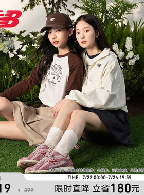 New Balance NB官方正品26新款女款百搭休闲圆领长袖T恤WT61N8PV