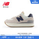 New Balance NB官方24年新款女百搭舒适运动厚底增高鞋WL574ZQA