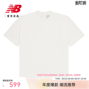 中性休闲舒适潮流百搭运动T恤AMT55016 Grey官方正品 New Balance