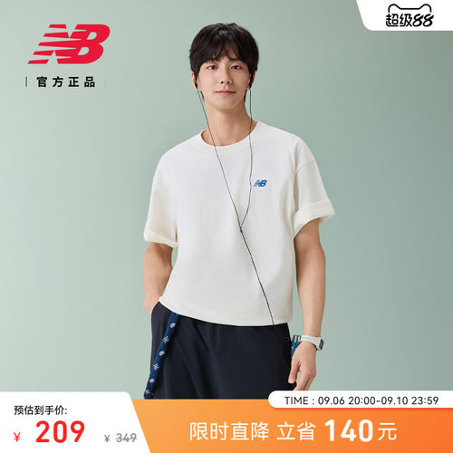 NewBalance男款短袖T恤