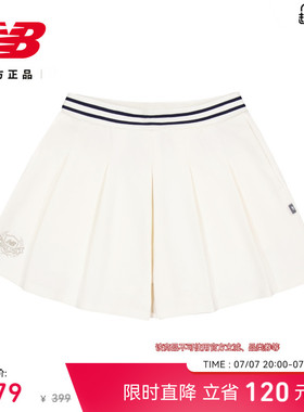 New Balance NB官方26新款女士潮流舒适运动女针织短裤WB61Q9UN