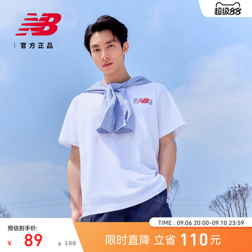NewBalance男款短袖T恤