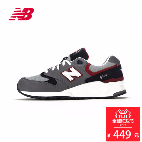 双11预告：New Balance 999系列复古跑步鞋ML999LW