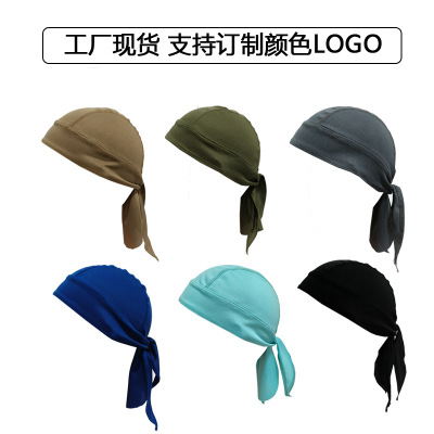 Quick Dry Mesh Cycling Pirate Hat - Stretch Headwrap
