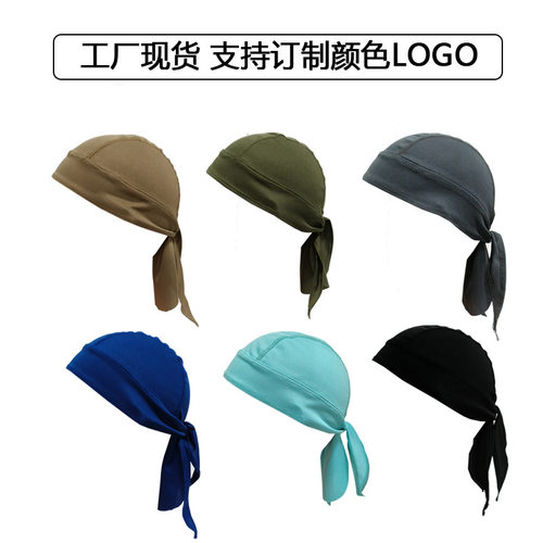Quick Dry Mesh Cycling Pirate Hat - Stretch Headwrap