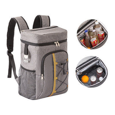 Aluminum Foil Insulated Bag Thickened Large Capacity Backpac