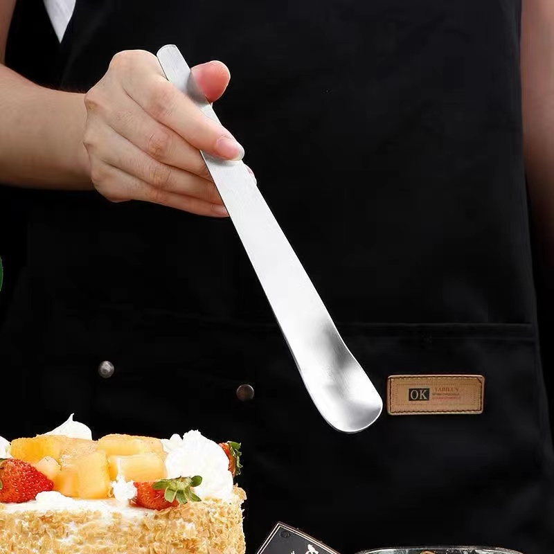 304不锈钢甜品勺子吃蛋糕勺千层慕斯蛋糕平头小方头网红ins咖啡勺