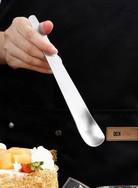 304不锈钢甜品勺子吃蛋糕勺千层慕斯蛋糕平头小方头网红ins咖啡勺