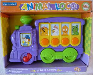 Electronics Animal loco 婴幼儿电子音乐动物小火车认知乐器玩具