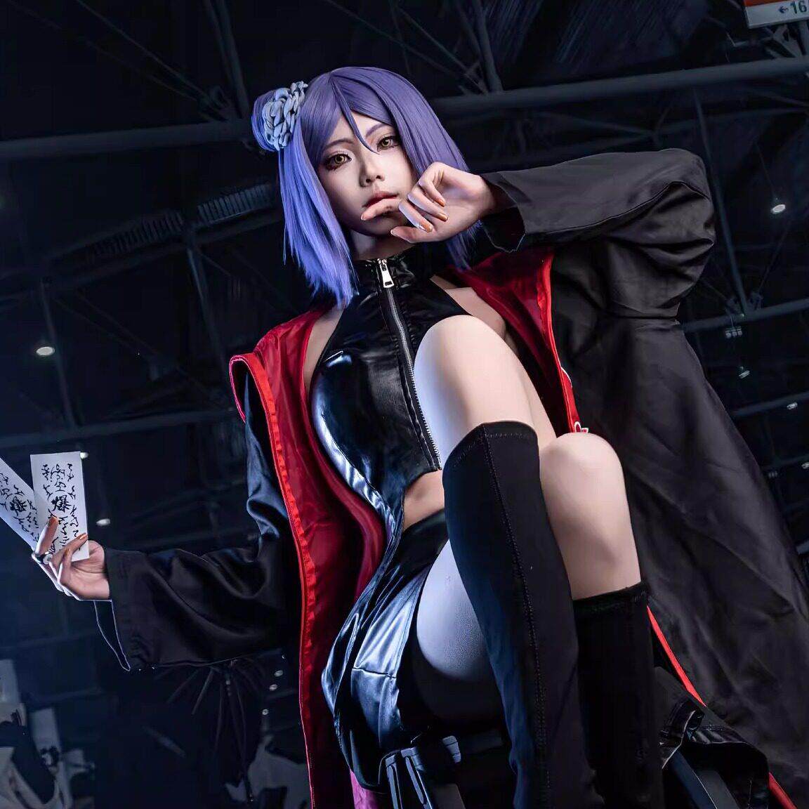 火影忍者小南cos服疾风传式纸之舞天使cosplay女装披风假发鞋图片