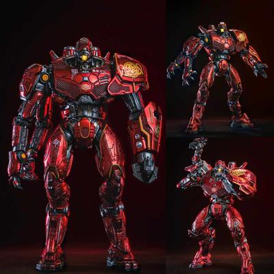 灵机魂环太平洋暴风赤红中国机甲可动手办人偶模型儿童玩具机器人