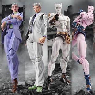 超像可动jojo的奇妙冒险手办玩具玩偶公仔模型摆件空条承太郎周边