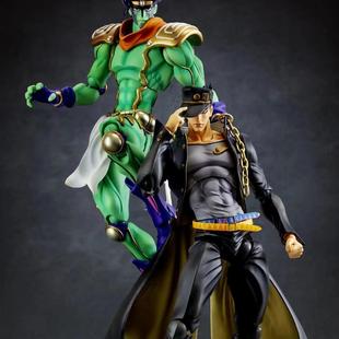 JOJO的奇妙冒险大号空条承太郎替身白金之星超像可动手办模型摆件