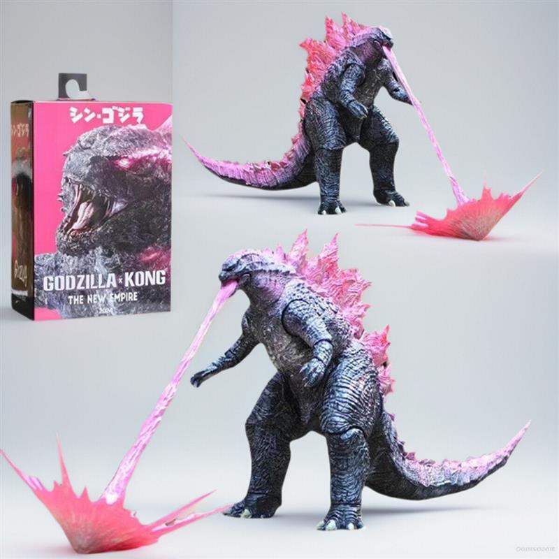 优质版2024哥斯拉手办大战金刚帝国崛起Godzilla恐龙可动模型玩具