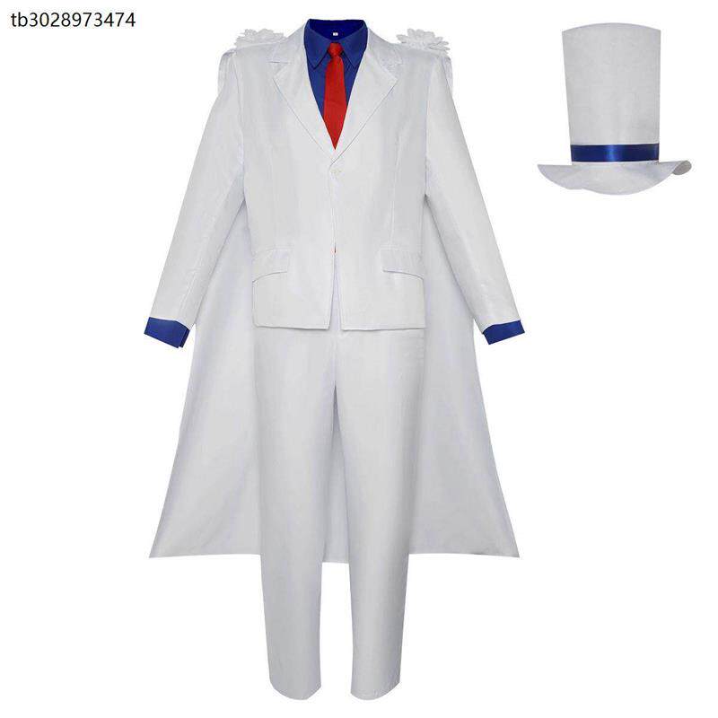 怪盗基德cos服名侦探柯南王者荣耀马可波罗怪盗基德cosplay服装