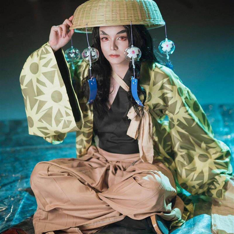 鬼灭之刃cos服钢铁冢萤锻刀师动漫cosplay服装全套圣诞节演出衣服