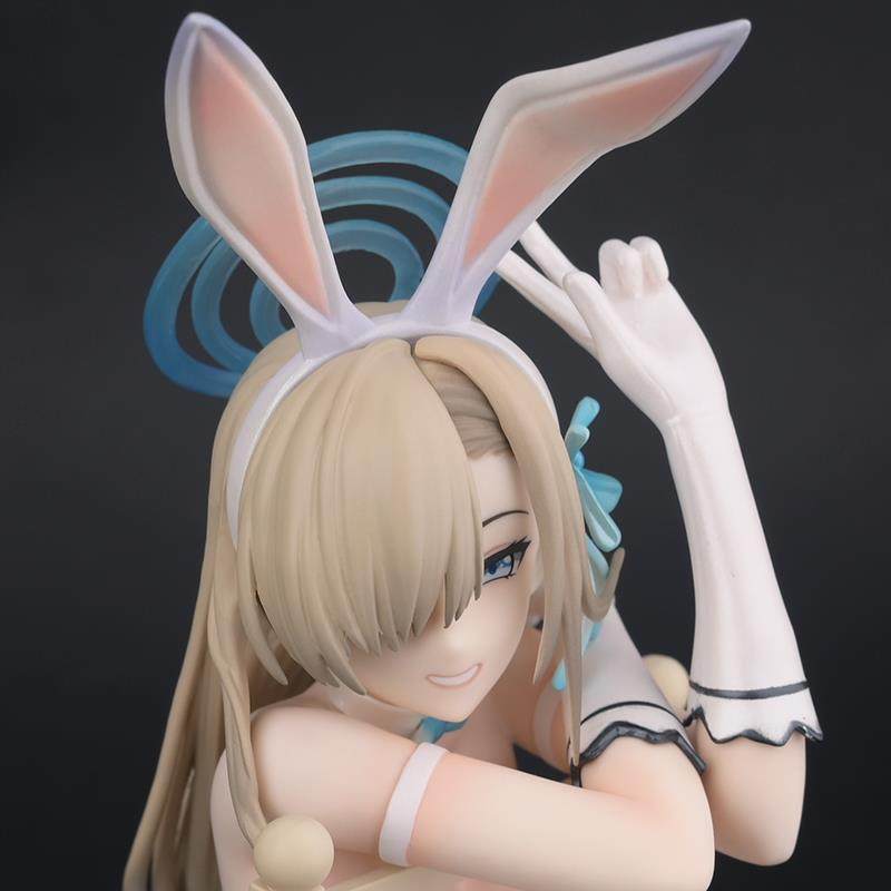 ADM原创碧蓝档案一之濑明日奈兔女郎手办礼服模型游戏二次元摆件