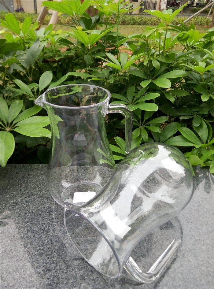 PC分酒器中号酒勺酒壶一斤装啤酒扎壶分酒壶果汁壶冷水壶亚克力