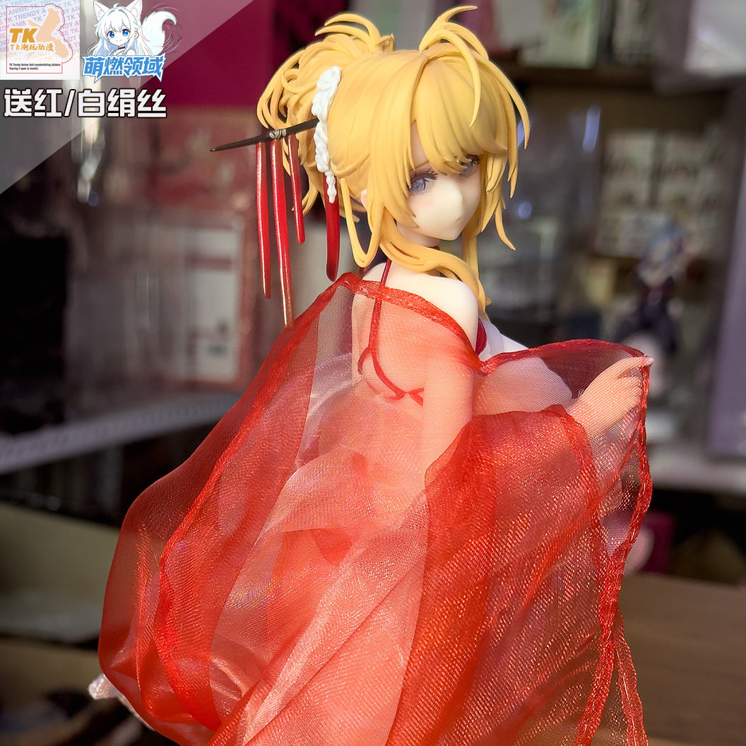 国TK厂光荣手办凉夜香雪金发美少女站姿1/7模型桌面机箱摆件萌燃图片