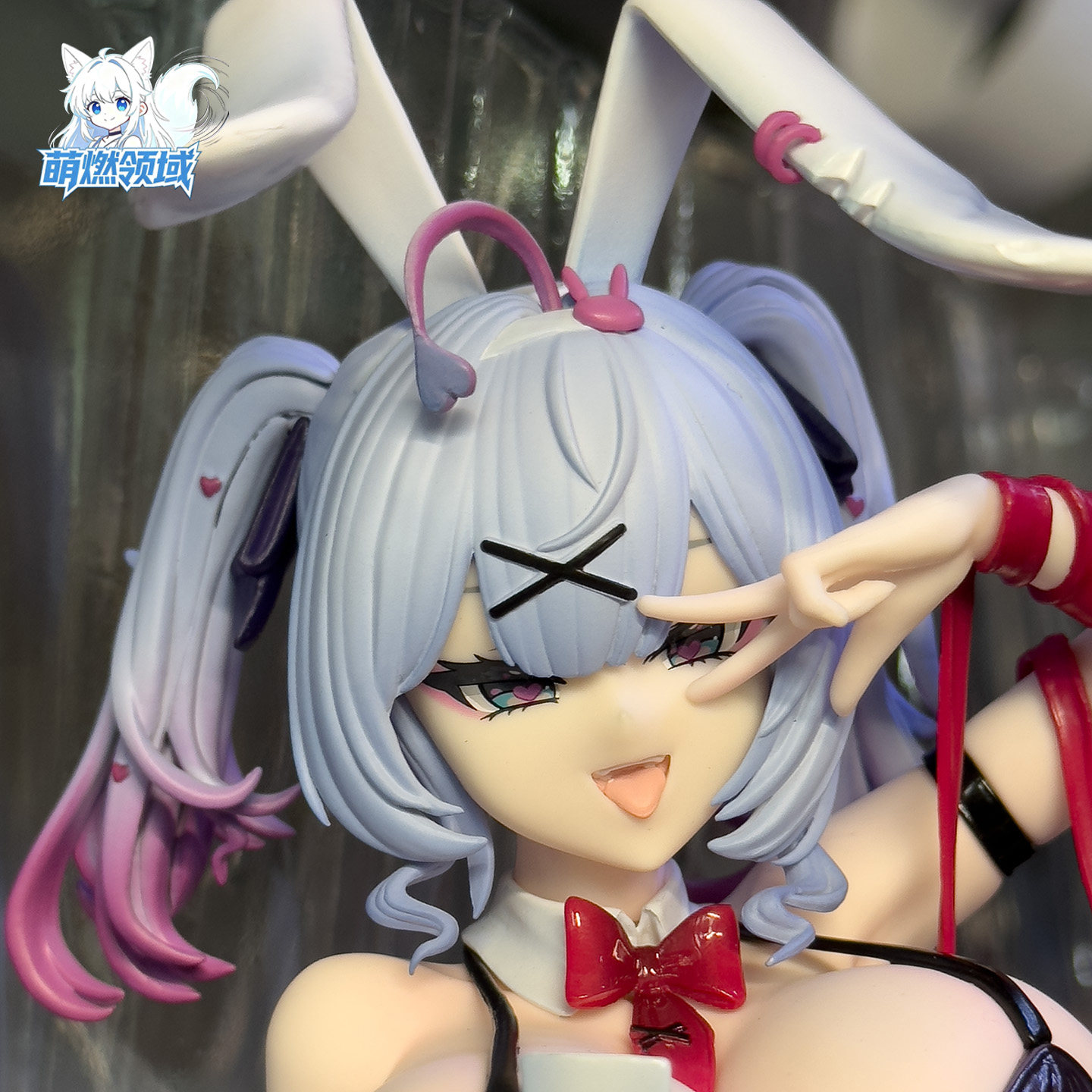 兔子洞Rabbito兔女郎摇摇车手办图片