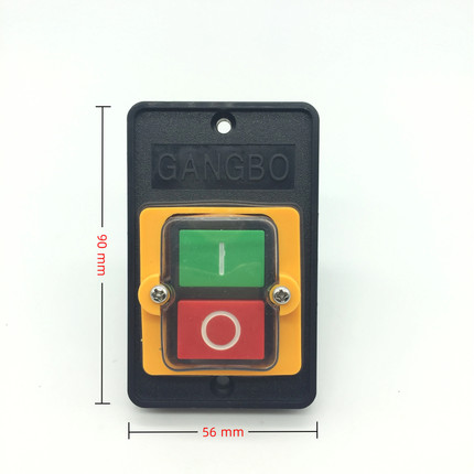 上海港博电器GANBO KAO-5M 220V/380V 10A 防水起动控制开关红绿