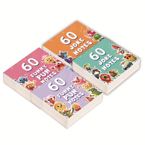 跨境英文School Lunch Box Note笑话便签本手写儿童午餐盒留言条