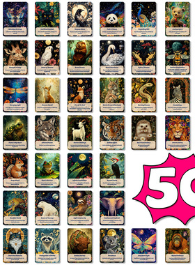 跨境英文Flashcard鼓励文字闪卡英语动物闪卡儿童午餐卡