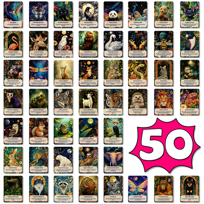 跨境英文Flashcard鼓励文字闪卡英语动物闪卡儿童午餐卡