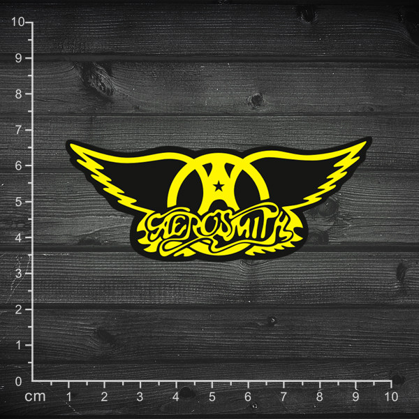 单张乐队贴纸 摇滚老炮 aerosmith 空中铁匠 笔记本贴纸 吉他贴纸