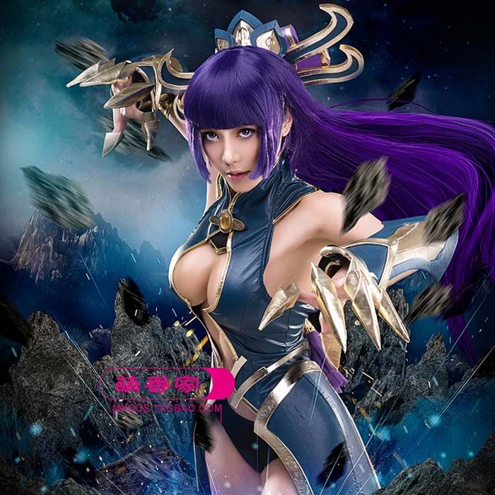 萌香家天下X天下假发冷喻假毛毒岛冴子贝伦卡斯泰露cosplay假发