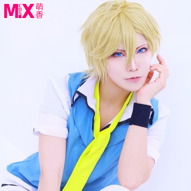 萌香家山姥切国广浅黄色假发