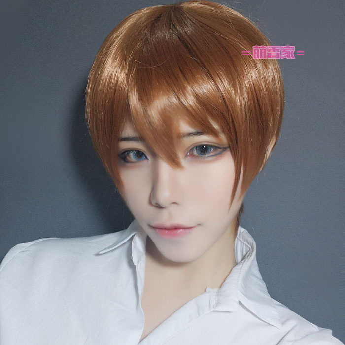 瞳影cos全职 黄少天国家队高手卢瀚文 乔一帆 苏沐秋 cosplay假发