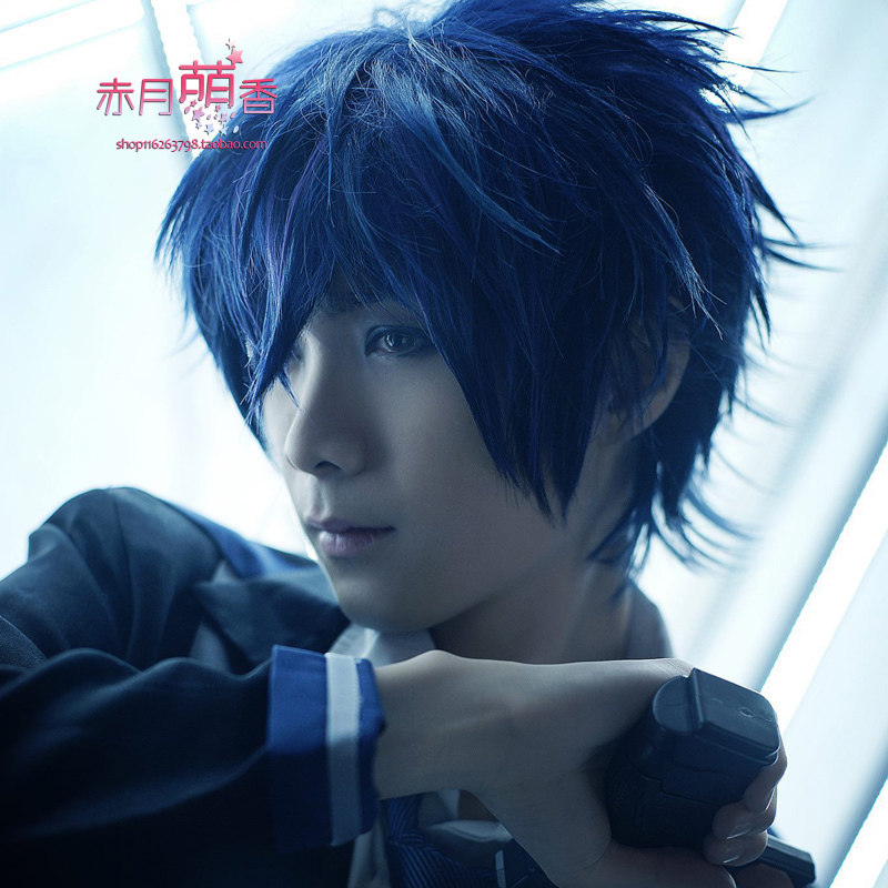 萌香家 黑色子弹 里见莲太郎 月咏几斗 阿夜cosplay假发 现货