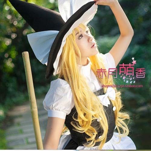 偶像活动长卷发魔理沙图片